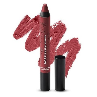 FACES CANADA Ultime Pro Matte Lip Crayon - Divine Rose (Nude), 2.8g | 8HR Long S