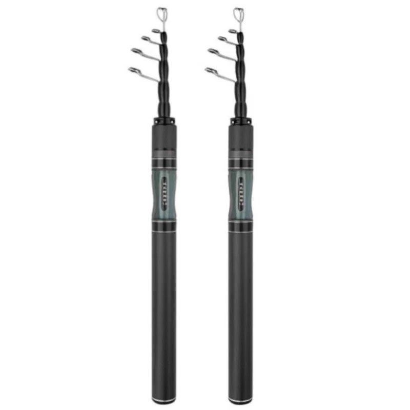Telescopic Fishing Rod Carbon Fiber Spinning Rod Travel Fast Sensitivity Pole