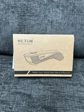 NETUM QR Code Scanner Mini Barcode Scanner - Bluetooth Compatible Portable USB