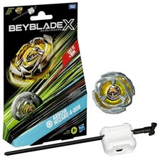 Hasbro Takara Tomy Beyblade X Arrow Wizard 4-80B Starter Pack w/Launcher Ripcord