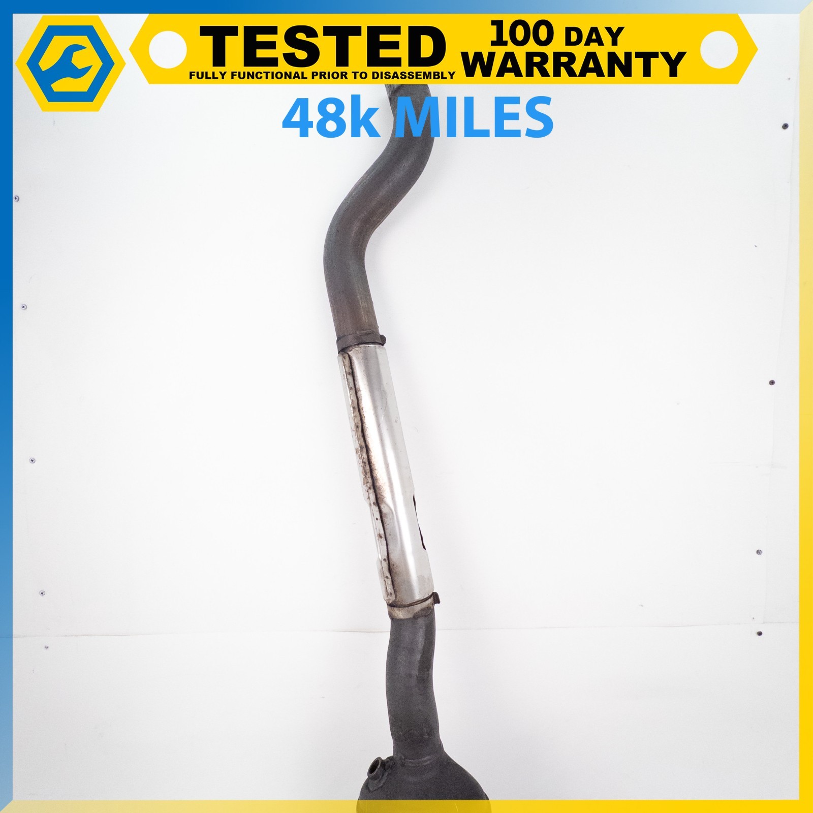 08-19 MASERATI GRANTURISMO GRANCABRIO RIGHT PASSENGER SIDE EXHAUST DOWNPIPE OEM