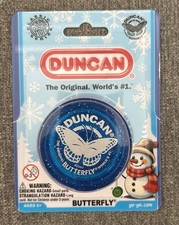 Duncan Butterfly Yo-Yo Holiday Blue Authentic Exclusive Target Nostalgic