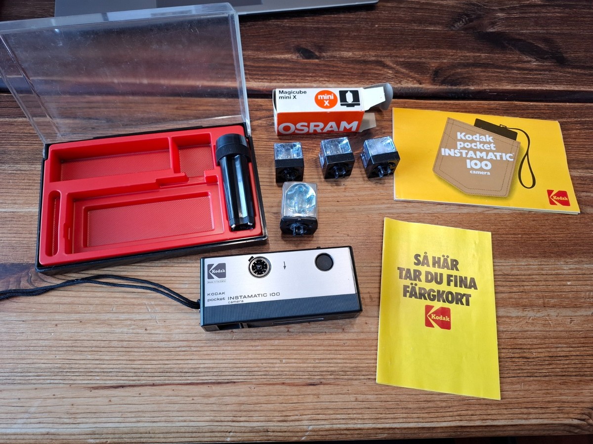 Kodak Pocket Instamatic 100 Instamatic Camera Film Kodak Pocket