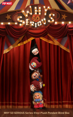 Moonlit Mask-Why So Serious Series Vinyl Plush Pendant Figure