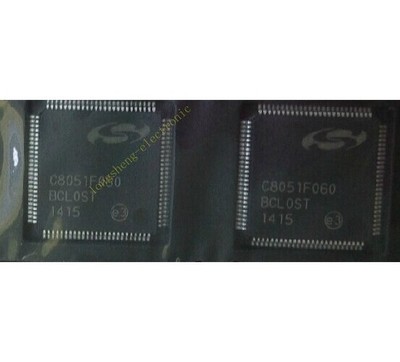 1PCS C8051F060-GQR 25 MIPS, 64    ,16-Bit  ,Mixed-Signal MCU TQFP100 NEW #iv