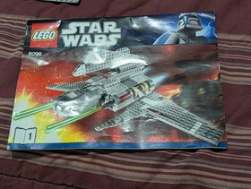 Lego Star Wars 8096 Emperor Palpatine's Shuttle Complete Missing Accessories/Guy