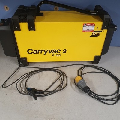 ESAB Schweißgerät Rauchabsaugung Carryvac 2 P150 Schweißen Mig WIG Lichtbogen Nr2