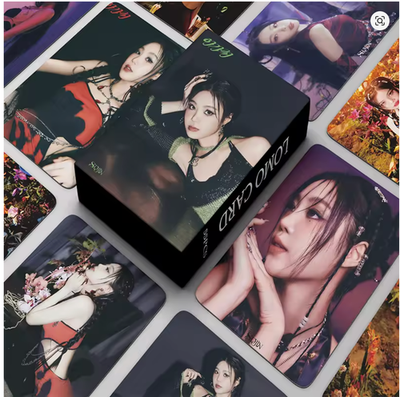 55PCS/SET KPOP SUSU SEO SOO JIN ALBUM LOMO CARD SOOJIN AGASSY (G