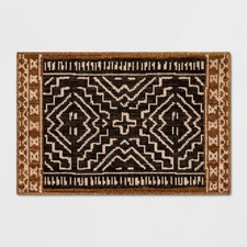 2'x3' Global Accent Rug Black/Tan - Threshold
