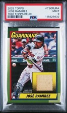 2025 Topps Series 1 - 1990 Topps Baseball Relics Jose Ramirez #T90R-JRA POP 1