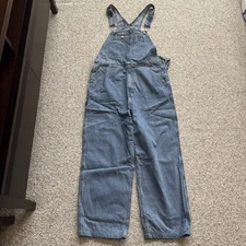 Levis Silver Tab Jean Overalls. Men’s S. Preowned. Vintage 90s.