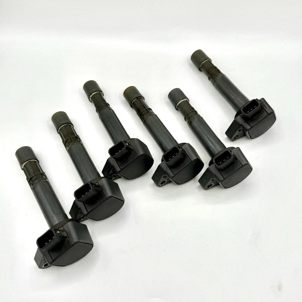 Juego de 6 bobinas de encendido del motor Honda Pilot EX-L 2003-2008 3,5 L V6 PROBADO OEM Foto 2 de 4