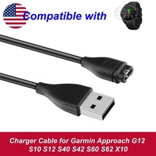 Charger Cable for Garmin Approach G12 S10 S12 S40 S42 S60 S62 X10