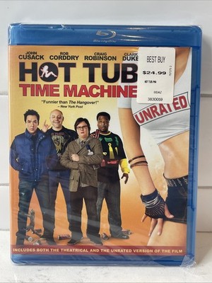 Hot Tub Time Machine (Blu-ray Disc, 2011) NEW SEALED