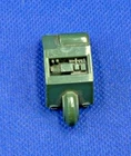 1983 Vtg Gi Joe Wolverine Turret Cap Green Vehicle Part Piece Hasbro