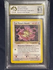 Team Rocket's Meowth # 18 Black Star Promo Pokemon Card 2000 WOTC CGA GEM/MT 9.5