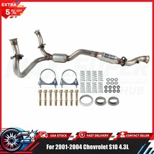 For 2001-2004 Chevrolet S10 Gmc Sonoma 4.3l V6 Front Y Pipe Catalytic Converter For 2001-2004 Chevrolet S10 Gmc Sonoma 4.3l V6 Front Y Pipe Catalytic Converter