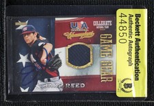 BAS 2013 Panini USA Baseball Champions Game Gear Jerseys Jake Reed #40 Authentic