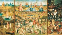 Puzzle (9000 T.) The Garden Of Earthly Delights, H. Bosch (Educa) Neu/Ovp