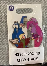 Disney 2025 The Sword in the Stone Supporting Cast Pin Merlin Archimedes, New