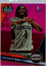 2024 Bowman University Pink Refractor Solomon Hill #89