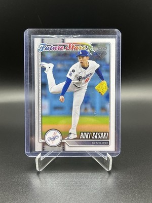 2026 Topps Future Stars Roki Sasaki #66 Los Angeles Dodgers Rookie Star