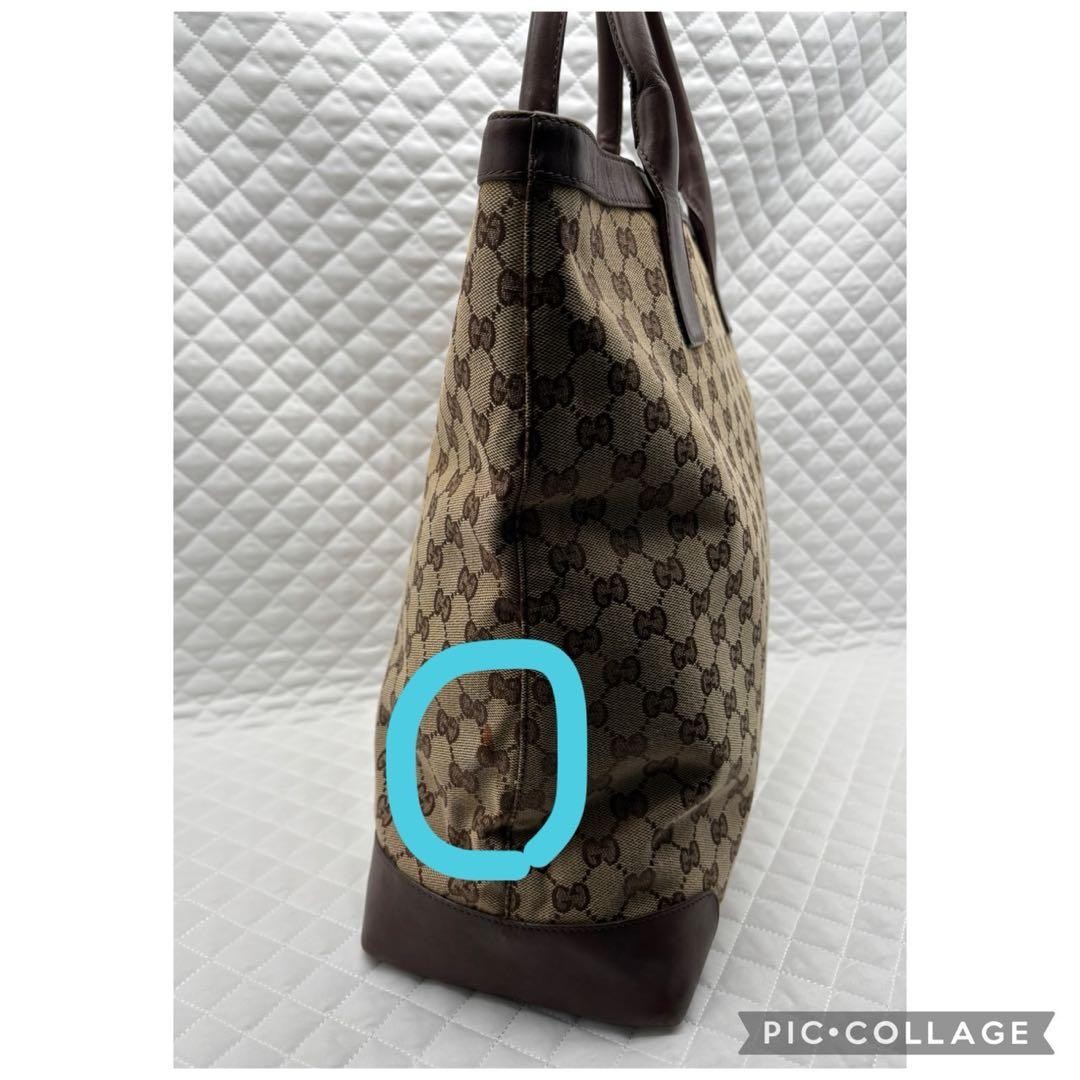 GUCCI  GG Canvas Tote Bag Brown 002 1093 — image 5