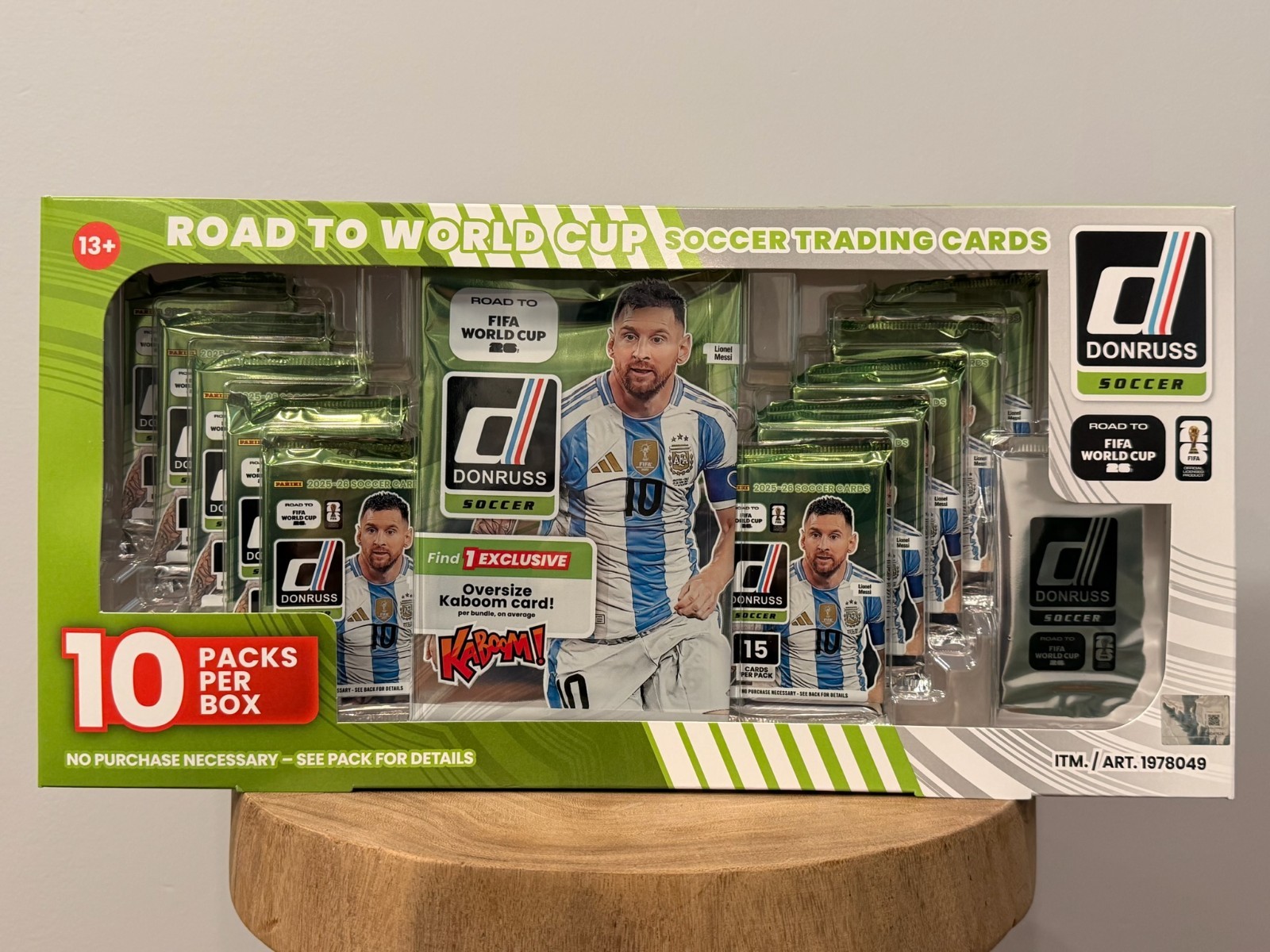2025-26 Panini Donruss FIFA World Cup Bundle Box Oversized Kaboom SHIPS FAST