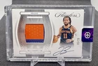 Jalen Brunson 2023 Panini Flawless Game Worn 3 Color Patch Auto # 5/25 Knicks 🔥