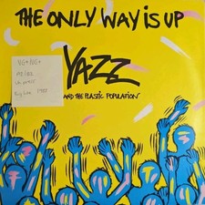 Yazz And The Plastic Population The Only Way Is Up Vinyl Record VG+/VG+ BLR4T