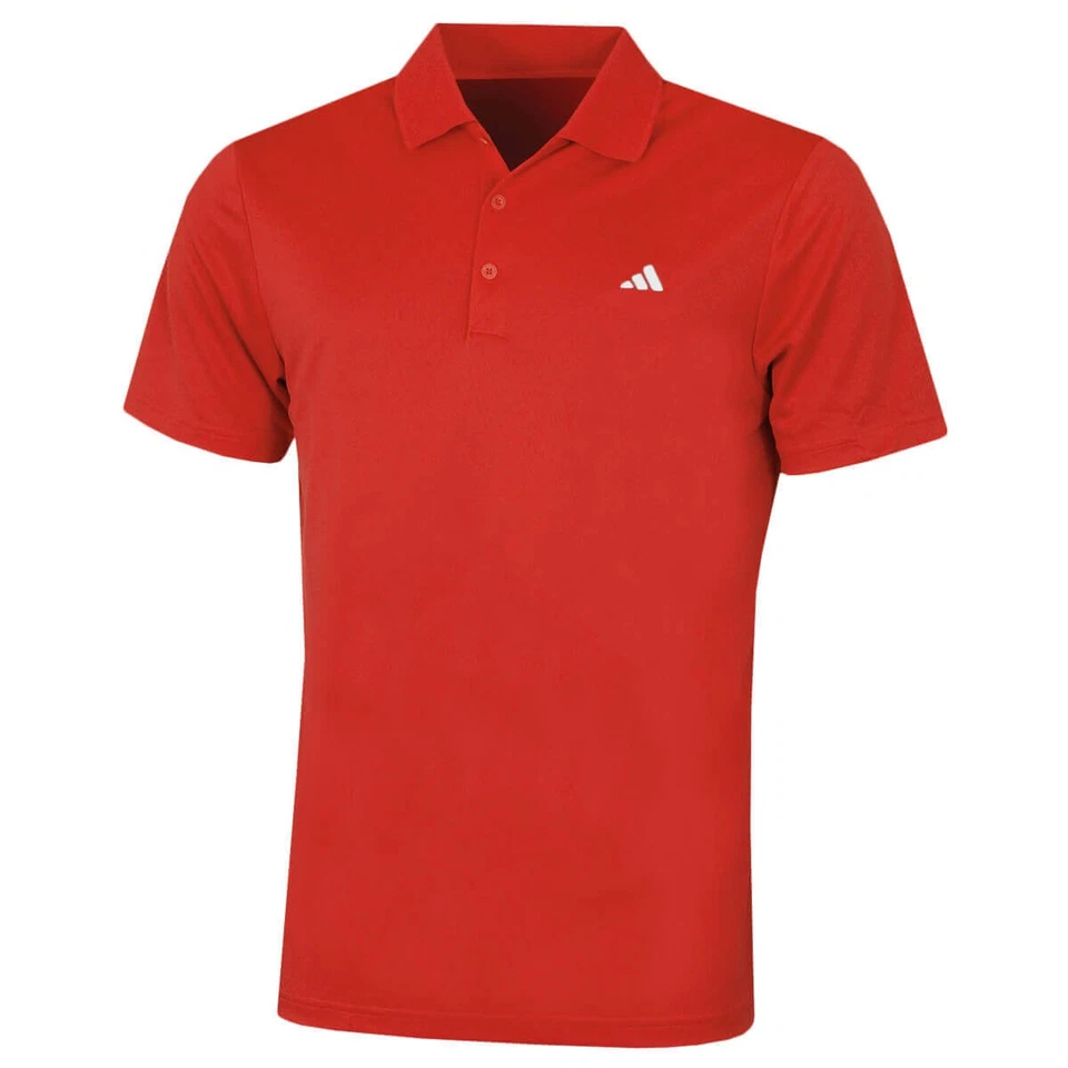 adidas Golf Mens 2026 Performance Left Chest Logo Polo Shirt 29% OFF RRP