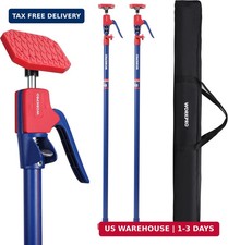 Cabinet Jack Support Pole, 54-114 Inches Steel Telescopic Quick Support