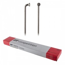 DT Swiss Competition Spoke 2.0mm 1.8mm 2.0mm 293mm J bend Silver Box of 100