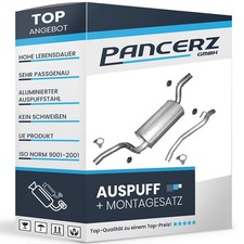 Auspuff für Ford Focus MK2 1.4 1.6 16V C-Max 1.6 Schrägheck Auspuffanlage
