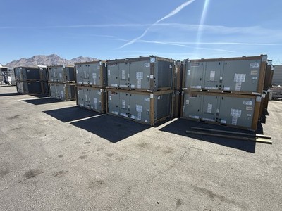 NEW  5 TON TRANE GAS ELECTRIC ROOFTOP PACKAGE UNIT 230V-3PH  M# YHC060E3RMA2Q94*