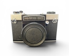 Vintage Soviet Kiev-6C Medium Format 6x6 camera only BODY , Works, Sold AS IS