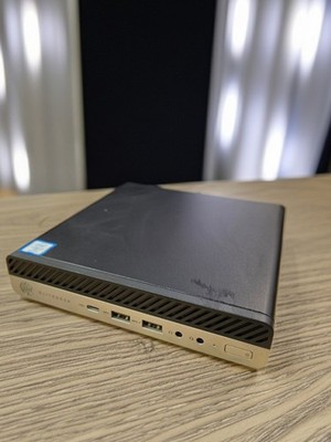  HP EliteDesk 800 G5 DM Mini PC i7-9700 16GB RAM 256GB SSD Win 11 Pro