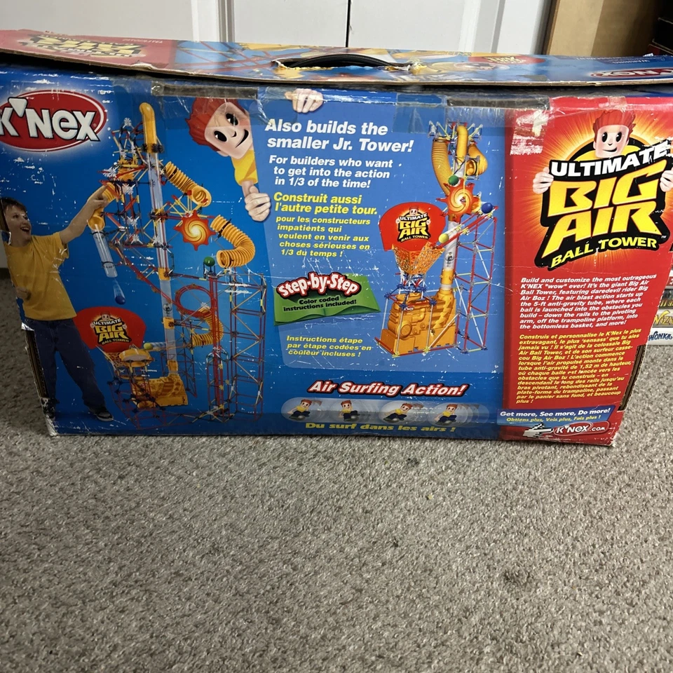 K’NEX Ultimate Big Air Ball Tower 63172 Rare 2004 Uncounted - Image 3 of 4