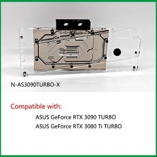 Granzon GPU Water Block For ASUS GeForce RTX 3080Ti 3090 TURBO N-AS3090TURBO-X