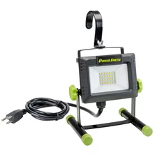 2,000 Lumens Portable LED Work Light with Metal Hook and 5 Ft. Power Cord