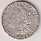 1878 P MORGAN SILVER DOLLAR 90% SILVER $1 PHILADELPHIA UNITED STATES MINT USA