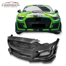 Front Bumper Cover Kits W/Grille New For 2018 2019-2023 Ford Mustang GT500 Style