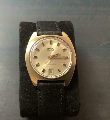 Vintage Uhr, BWC Automatik 25