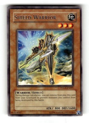 Shield Warrior TDGS-EN005 Rare The Duelist Genesis Yu-Gi-Oh Unlimited Near Mint