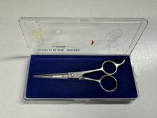 Vintage Jatai Switch-Blade Shears by Feather 55 Tempered Stainless Japan E3A