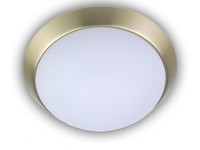 Led Flurleuchte Led Dielen Beleuchtung Deckenschale Rund Ø 50Cm Opalglas Matt