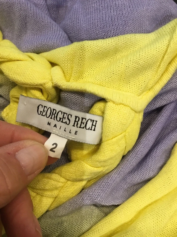 Très Beau Top Maille Georges Rech 36/38 Tbe - Photo 4/4