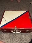 Vintage White Sure-Grip 99P high tops with case  — photo 2
