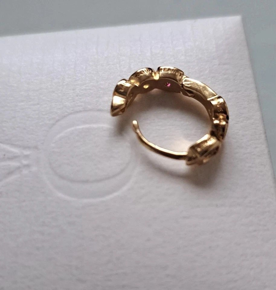 Pandora x Marvel Los Vengadores Infinito Piedras Aro Pendientes Nuevos - Auténticos Foto 3 de 3