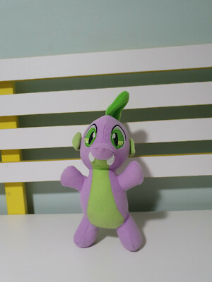 SPIKE PLUSH TOY MY LITTLE PONY PURPLE DRAGON HASBRO 2017 CHARACTER TOY 24CM